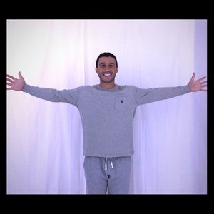 LIGHT GREY - TEE LONG SLEEVE ⚓️💨🌪🦏